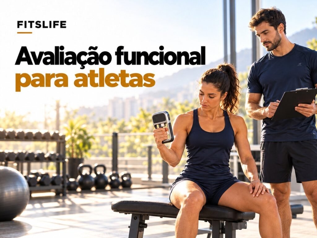Avaliação funcional para atletas com teste de força de preensão
