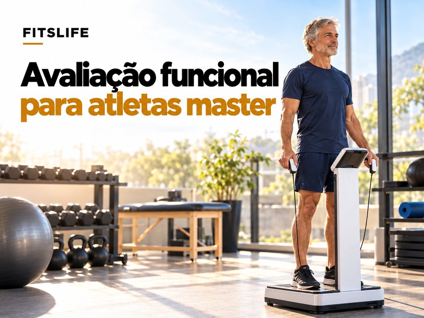 Avaliação funcional para atletas master com bioimpedância