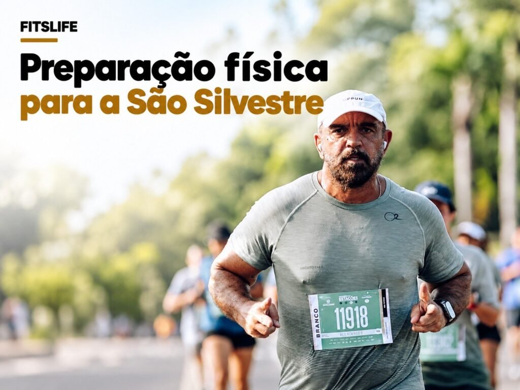 Capa FITSLIFE: Preparação física para correr a São Silvestre: musculação, treinos de corrida e neurociência