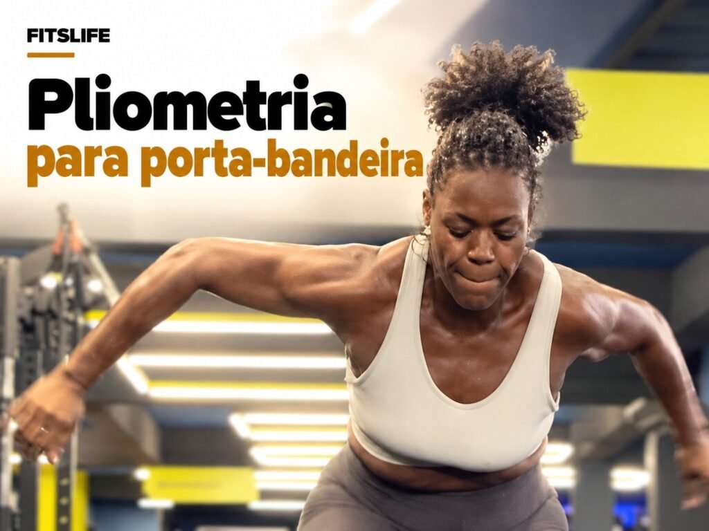 Capa FITSLIFE: Pliometria para porta-bandeira da Mangueira: preparação física baseada em Yuri Verkhoshansky