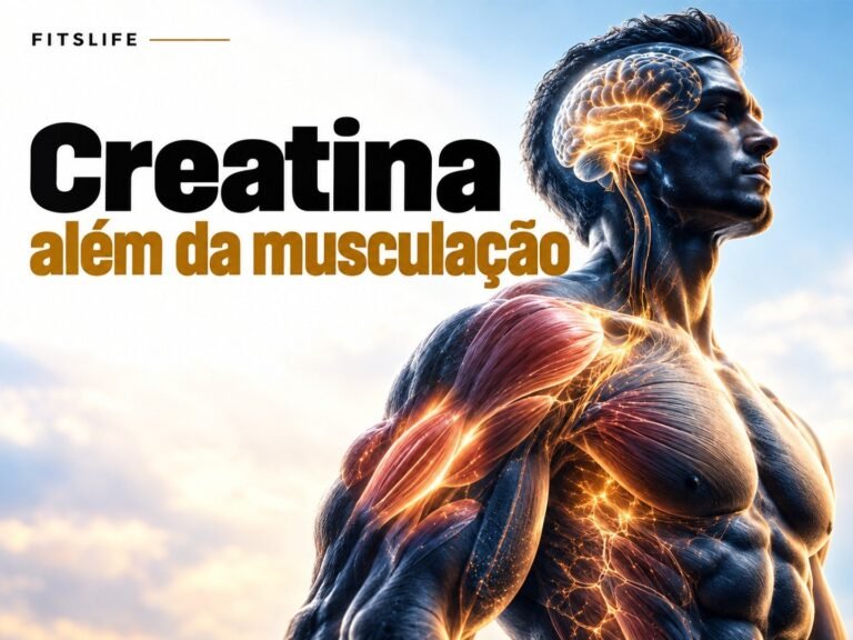 Capa FITSLIFE: Creatina além da musculação: benefícios para o músculo, cérebro e fisiologia humana