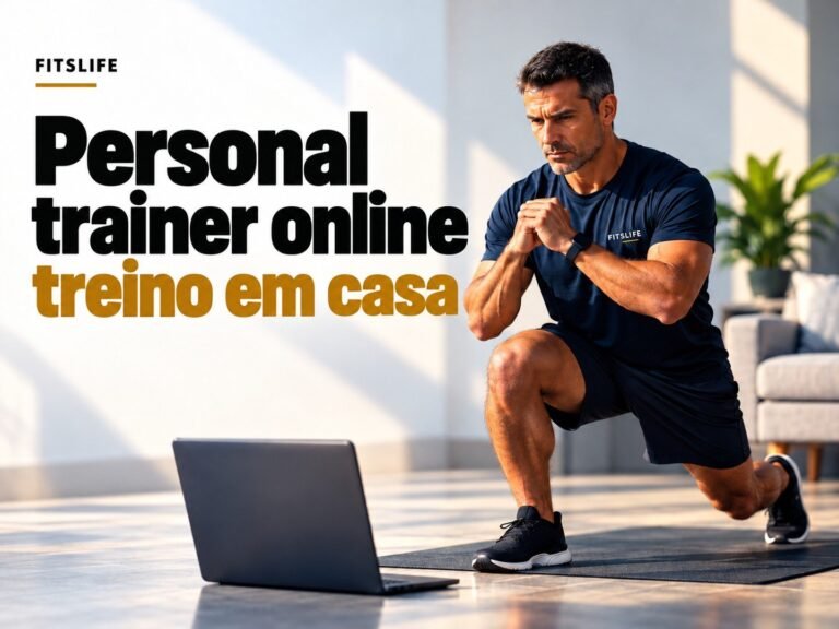 Capa FITSLIFE: Personal Trainer Online: como funciona o acompanhamento para treinar em casa