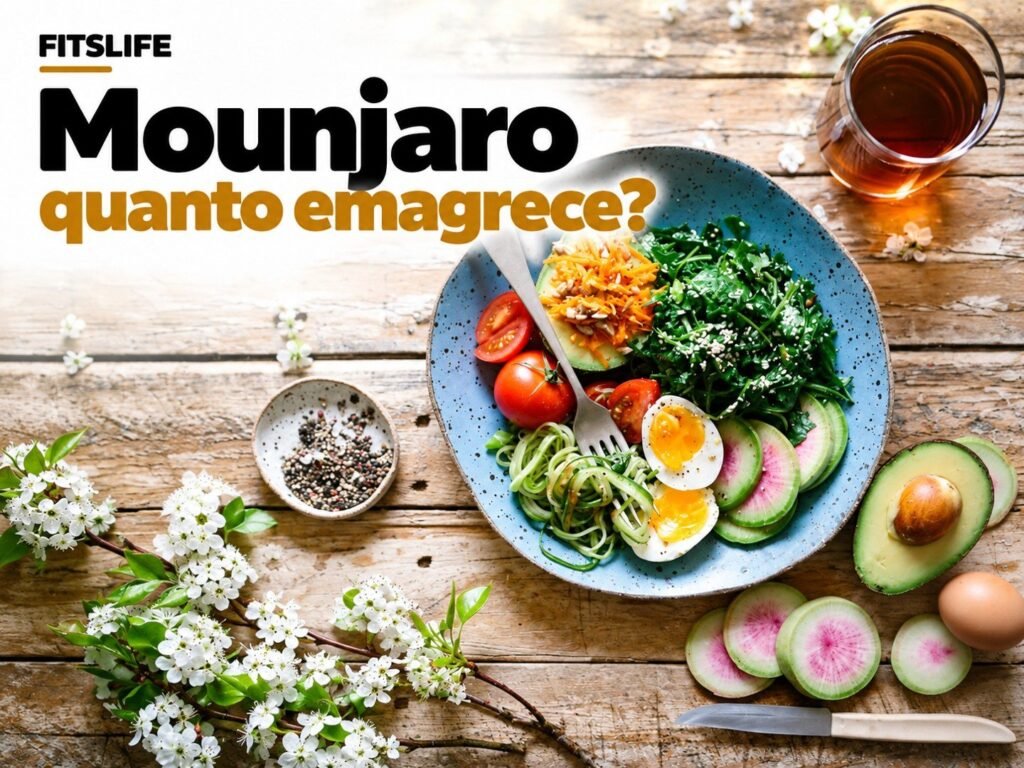 Capa FITSLIFE: Mounjaro (tirzepatida) emagrece quantos quilos por mês?