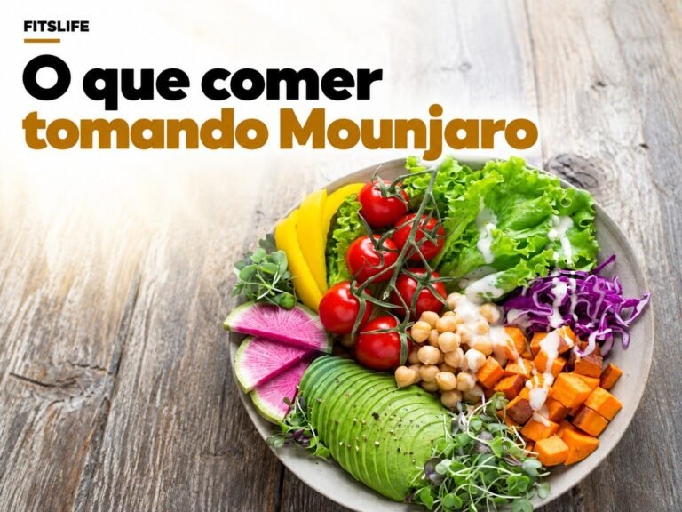 Capa FITSLIFE: O que comer tomando Mounjaro (tirzepatida): guia prático