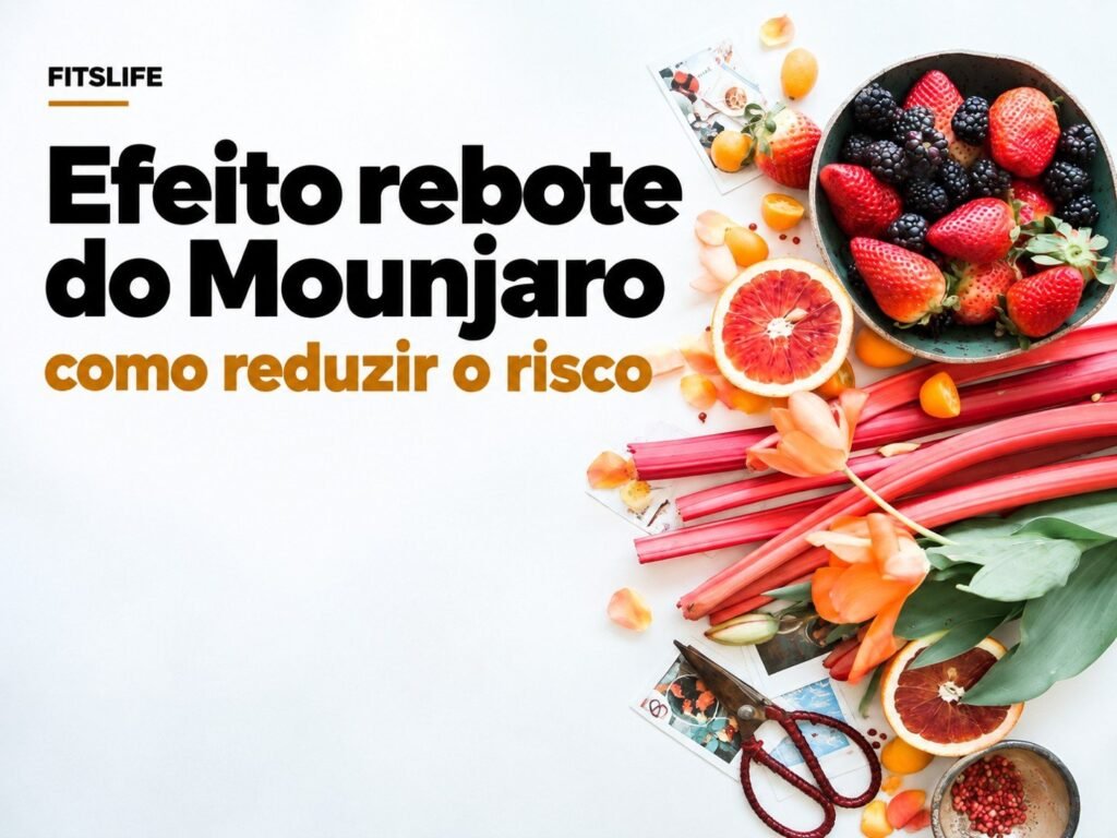 Capa FITSLIFE: Efeito rebote do Mounjaro (tirzepatida): como reduzir o risco de recuperar o peso