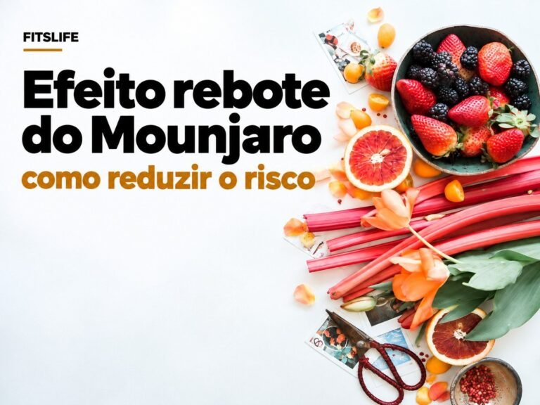 Capa FITSLIFE: Efeito rebote do Mounjaro (tirzepatida): como reduzir o risco de recuperar o peso