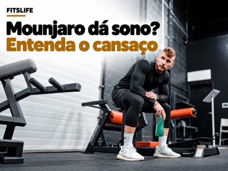 Capa FITSLIFE: Mounjaro (tirzepatida) dá sono? Entenda por que pode bater o cansaço