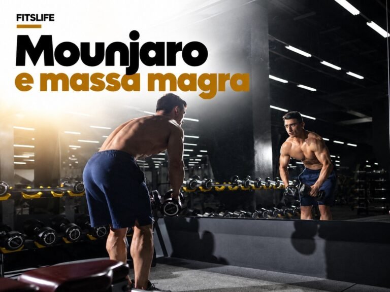 Capa FITSLIFE: Mounjaro perde massa magra? Entenda os dados e como preservar músculo
