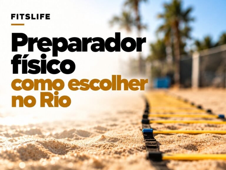 Capa FITSLIFE: Como escolher um preparador físico no Rio de Janeiro: checklist para atletas amadores