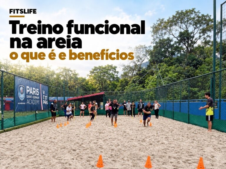 Capa FITSLIFE: Treino funcional na areia: o que é e quais são os benefícios?